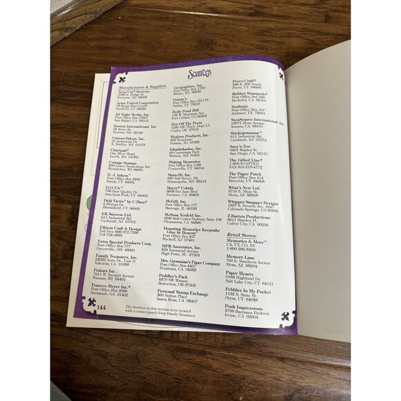 EUC Vintage Book‎ - The Ultimate Book Of Memory Albums 1989 - Picture 10 of 11